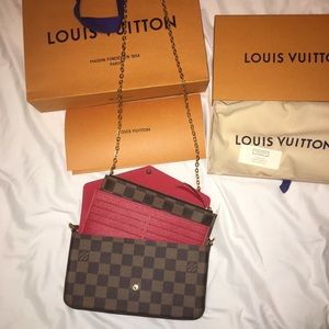 louis vuitton crossbody/wallet